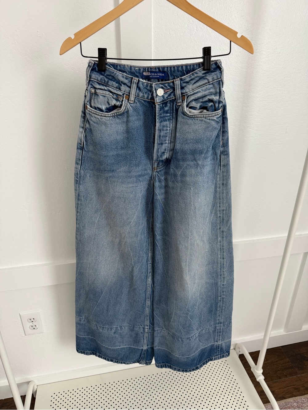 Scotch & Soda The Wave Wide Leg Jeans - Picture 2 of 5